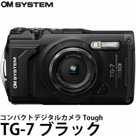 OM SYSTEM コンパクトデジタルカメラ Tough TG-7 ブラック 【送料無料】