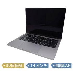 【中古】Apple MacBookPro Liquid Retina14/Apple M1 Pro/メモリ 16GB/SSD 512GB/2021/14.2インチ/MacOS (14.7)/MKGP3J/A/ノート【A】