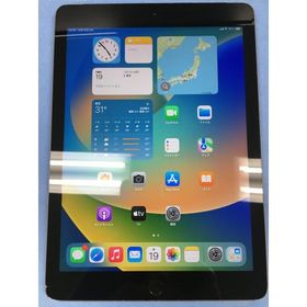 【動作確認・初期化済み】 電池91％ SIMフリー Apple iPad 第6世代 128GB スペースグレイ 液晶内部ホコリ 訳あり