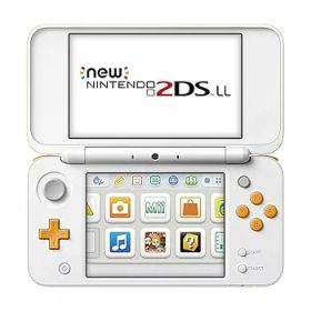 【中古】(良い)Newニンテンドー2DS LL ホワイト×オレンジ