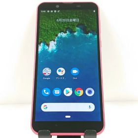 Android One S5 S5-SH Y!mobile ローズピンク 送料無料 本体 c13093 【中古】