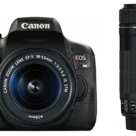 【中古】 Canon デジタル一眼レフカメラ EOS Kiss X8i ダブルズームキット EF-S18-55mm/EF-S55-250mm 付属 EOSKISSX8I-WKIT