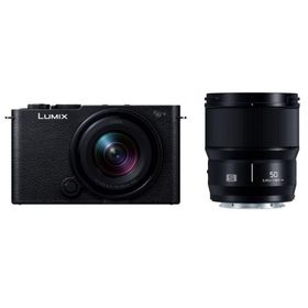 パナソニック デジタル一眼カメラ LUMIX DC-S9W-K ダブルレンズキット [ジェットブラック]
