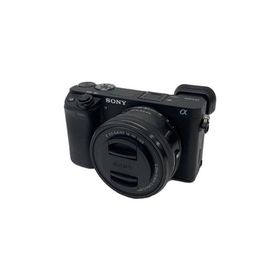 SONY◆デジタル一眼カメラ α6400 ILCE-6400Y ダブルズームレンズキット [ブラック]