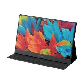 ■【在庫限り】IRIS 517773 LUCA ポータブルモニター ILD-A1616MS-B ブラック【2572196:0】[店頭受取不可]