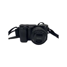 SONY◆デジタル一眼カメラ α6000 ILCE-6000Y ダブルズームレンズキット [ブラック]