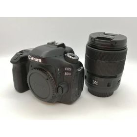 【中古】Canon EOS 80D EF-S18-135 IS USM レンズキット【高崎モントレー】保証期間1ヶ月【ランクB】