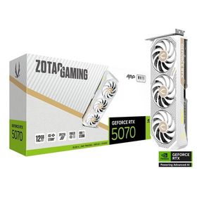 グラフィックボード ZOTAC GAMING GeForce RTX 5070 AMP White Edition ZT-B50700FQ-10P 【交換・返品特別条件あり】 6501-4580624813973