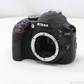 〔中古〕Nikon(ニコン) NIKON D3400 ボディ ブラック〔368-ud〕