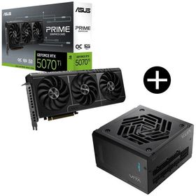 ASUS PRIME-RTX5070TI-O16G グラフィックボード + FSP VITA-1000GM ATX電源ユニット (1000W) セット