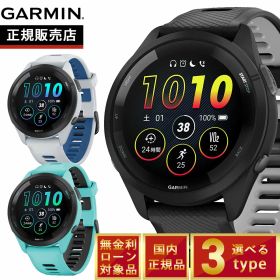 【抽選で最大30000ptバック！12/5限定！】【無金利ローン】ガーミン GARMIN Forerunner 265 Black フォアランナー 265 010-02810-40 GPS ランニング スマートウォッチ 腕時計 ブラック