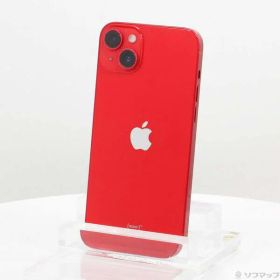 【中古】Apple(アップル) iPhone14 Plus 256GB プロダクトレッド MQ4P3J／A SIMフリー 〔ネットワーク利用制限▲〕 【258-ud】