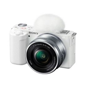 ソニー デジタルカメラ レンズ交換式 VLOGCAM ブイログカム パワーズームレンズキット ZV-E10L-WH ホワイト SONY【送料無料】【KK9N0D18P】