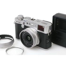 【全額返金保証】並品｜富士フイルム X100F シルバー CA01-M4532-2Q1B