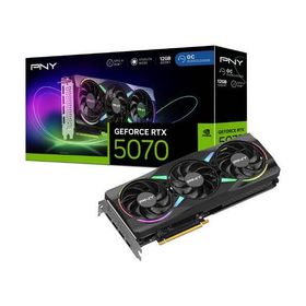 PNY GeForce RTX 5070 12GB ARGB Overclocked TripleFan VCG507012TFXXPB1-O