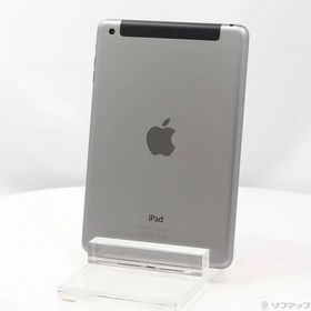 〔中古〕Apple(アップル) iPad mini 2 16GB スペースグレイ ME800J／A SIMフリー〔262-ud〕
