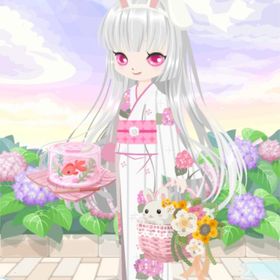 浴衣（紫陽花） ピンク | ニコッとタウン(ニコタ)のアカウントデータ、RMTの販売・買取一覧