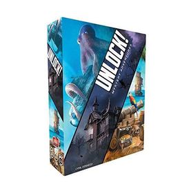 ボードゲーム 英語 アメリカ UNL02 UNLOCK! Mystery Adventures Card Game | Escape Room Games for Adul