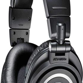 オーディオテクニカ ATH-M50x プロフェッショナルモニターヘッドホン 有線 DTM レコーディング ミックス マスタリング DJ 宅録 【国内正規品】ブラック