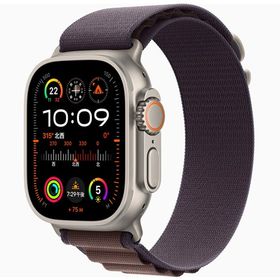 「新品」Apple Watch Ultra 2 GPS+Cellularモデル 49mm MREW3J/A [インディゴアルパインループ L]