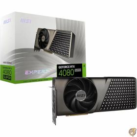 【ポイント3倍4日&5日】MSI Gaming RTX 4080 Super 16G Expert Graphicsカード(NVIDIA スーパー、256ビット、エクストリームクロック:2625MHz、16GB GDRR6X 23Gbps、HDMI/DP、Ada Lovelace Architecture)