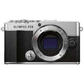 【納期約2週間かかります】 OLYMPUS オリンパス PEN E-P7 ボディー（シルバー） ミラーレス一眼カメラ スナップ撮影に最適