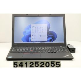 ノートパソコン Lenovo ThinkPad L580 Core i3 8130U 2.2GHz/8GB/500GB/15.6W/FHD(1920x1080)/Win11 外装破損あり