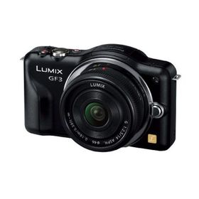 パナソニック ミラーレス一眼カメラ LUMIX GF3 レンズキット エスプリブラック DMC-GF3C-K