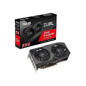 ASUS Dual AMD Radeon(TM) RX 6600 8GB GDDR6 ゲーミンググラフィックカード (AMD RDNA(TM) 2 PCIe 4.0 8GB GDDR6メモリ HDMI 2.1 DisplayPort 1.4a Axial-tech