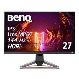 BenQ MOBIUZ ゲーミングモニター EX2710 (27型/IPS/フルHD/144Hz/1ms/HDRi/treVoloスピーカー