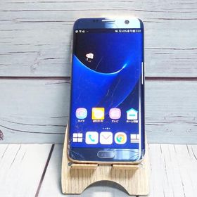 docomo Galaxy S7 edge SC-02H ブルー 本体 白ロム [ジャンク] J594261