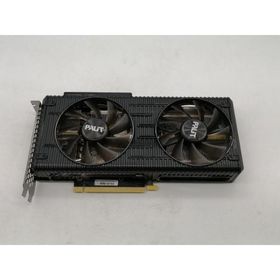【中古】Palit GeForce RTX 3060 Ti Dual OC 8GB LHR（NE6306TS19P2-190AD）RTX3060Ti(LHR)/8GB(GDDR6)【秋葉2号】保証期間１週間