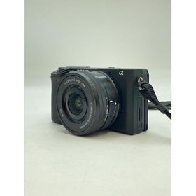 SONY◆デジタル一眼カメラ α6400 ILCE-6400Y ダブルズームレンズキット [ブラック]//