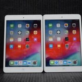 S0388(2) & 2台セット Apple iPad mini2 Wi-Fiモデル 16GB シルバー ME279J/A A1489 タブレット 本体のみ..