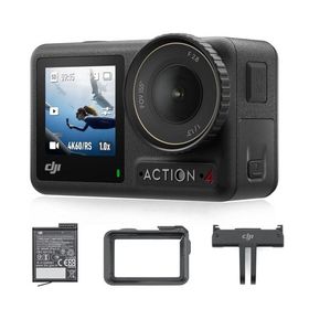 DJI アクションカメラ Osmo Action 4 エッセンシャルコンボ クイックリリース式アダプターマウント・保護フレーム（水平＆垂直取り付け