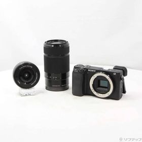 〔中古〕SONY(ソニー) α6400 ILCE-6400Y ダブルズームレンズキット ブラック〔297-ud〕