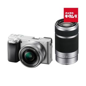 ソニー α6400 ダブルズームレンズキット シルバー [ILCE-6400Y S]