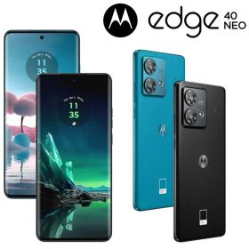【ポイント最大28倍】 スマホ モトローラ 新品 本体 のみ MOTOROLA SIMフリー スマートフォン edge 40 neo 6.55インチ FHD+ 2400x1080 256GB 指紋 顔 認証 防水 IP68 Android NFC USB-C 選べるカラー ブラックビューティー / カリビアンブルー