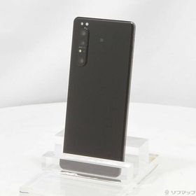 〔中古〕SONY(ソニー) Xperia 1 II 256GB フロストブラック XQ-AT42 SIMフリー〔371-ud〕