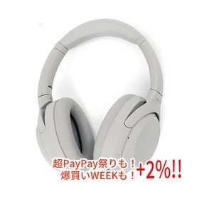 【中古】SONY ワイヤレスノイズキャンセリングヘッドホン WH-1000XM4(S) プラチナシルバー 元箱あり