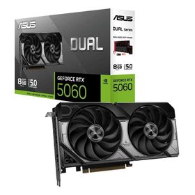 ASUS Dual GeForce RTX 5060 8GB GDDR7 OC Edition NVIDIA GeForce RTX 5060 搭載 グラフィックスカード DUAL-RTX5060-O8G