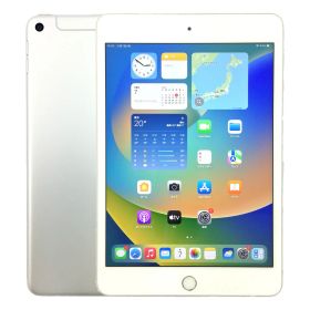 【中古】 アップル iPad mini 第5世代 Wi-Fi + Cellular 64GB Silver シルバー docomo A2126 SIMロック解除済 白ロム 本体