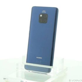 〔中古〕HUAWEI(ファーウェイ) HUAWEI Mate 20 Pro 128GB ミッドナイトブルー LYA-L09 SoftBank〔368-ud〕