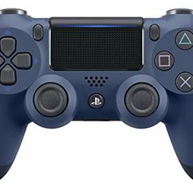【クーポン配布中】 【純正品】ワイヤレスコントローラー (DUALSHOCK 4) ミッドナイト・ブルー (CUH-ZCT2J22)