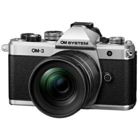 【長期保証付】OM SYSTEM OM-3 12-45mm F4.0 PROレンズキット シルバー ミラーレス一眼デジタルカメラ OM3L1245KSLV
