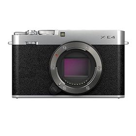 【中古】富士フイルム(FUJIFILM) ミラーレスデジタルカメラ X-E4 ボディ シルバー F X-E4-S
