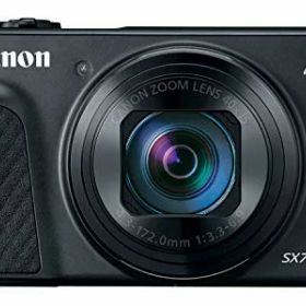 Canon コンパクトデジタルカメラ PowerShot SX740 HS ブラック 光学40倍ズーム/4K動画/Wi-Fi対応 PSSX740HSBK