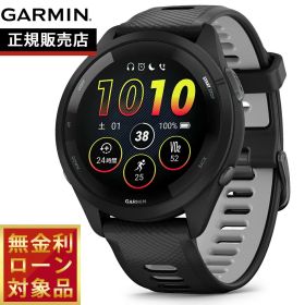 【抽選で最大30000ptバック！12/5限定！】【無金利ローン】ガーミン GARMIN Forerunner 265 Black フォアランナー 265 010-02810-40 GPS ランニング スマートウォッチ 腕時計 ブラック