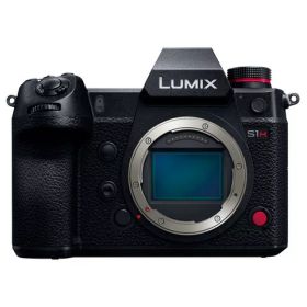 デジタルカメラ パナソニック LUMIX Sシリーズ 優れた描写性能 手ブレ補正 シネマクオリティ リアルビューファインダー フルサイズミラーレス一眼カメラ ボディ DC-S1H-K