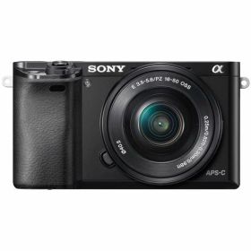 【中古】【1年保証】【美品】SONY α6000 パワーズームキット PZ 16-50mm OSS ブラック [ILCE-6000L]